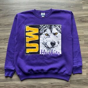 Vintage 1991 Washington Huskies Sweatshirt